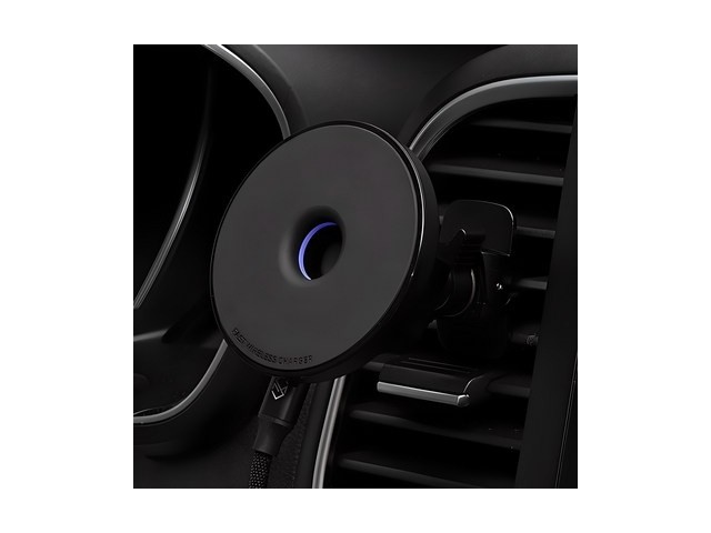 [메이튼 맥세이프 차량용 핸드폰 거치대 고속 무선 충전 아이폰 자석 고충] 추천합니다 신지모루 맥세이프 자력 탈부착 차량 거치 M 도넛 무선충전기